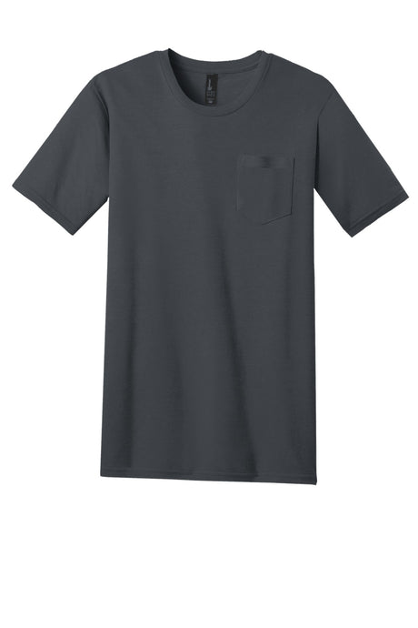 District Men's Very Important Tee with Pocket. DT6000P District