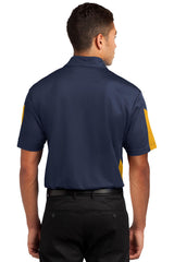 Sport-Tek Men's PosiCharge Active Textured Colorblock Polo