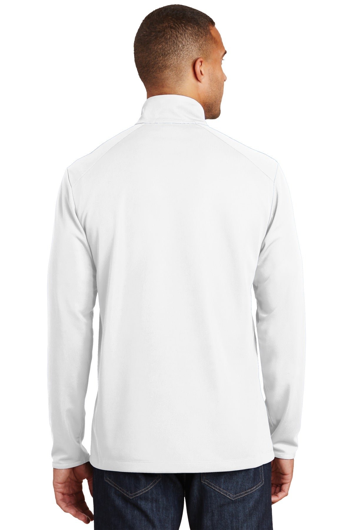 Port Authority Men's Pinpoint Mesh 1/2-Zip. K806