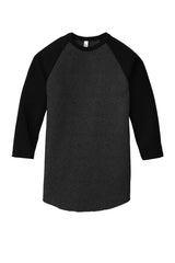 American Apparel Men's Poly-Cotton 3/4-Sleeve Raglan T-Shirt American Apparel