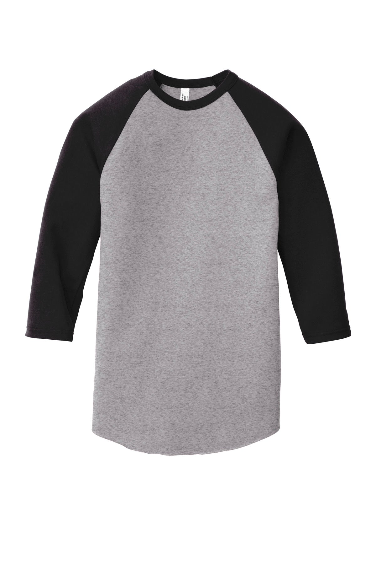 American Apparel Men's Poly-Cotton 3/4-Sleeve Raglan T-Shirt American Apparel