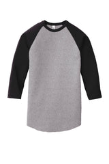 American Apparel Men's Poly-Cotton 3/4-Sleeve Raglan T-Shirt American Apparel