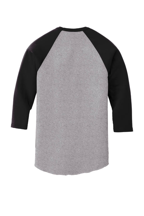 American Apparel Men's Poly-Cotton 3/4-Sleeve Raglan T-Shirt American Apparel