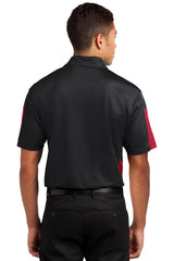 Sport-Tek Men's PosiCharge Active Textured Colorblock Polo