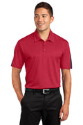 Sport-Tek Men's PosiCharge Active Textured Colorblock Polo
