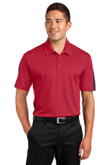 Sport-Tek Men's PosiCharge Active Textured Colorblock Polo