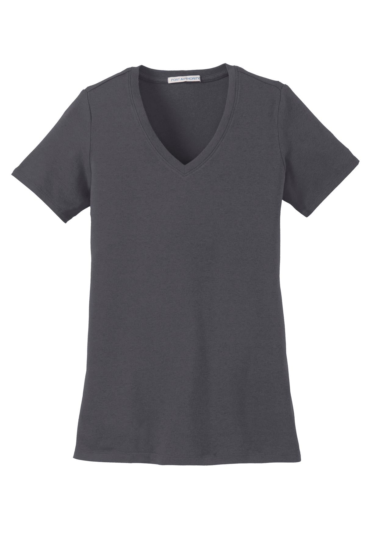 Port Authority Ladies Concept Stretch V-Neck Tee. LM1005