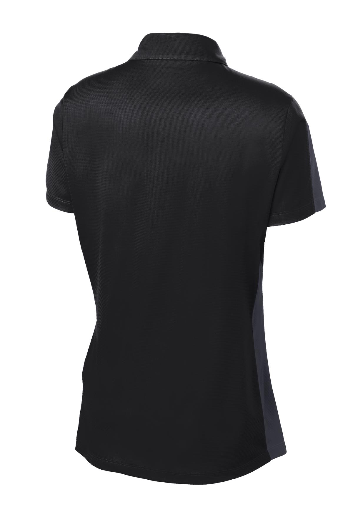 Sport-Tek Women's PosiCharge Active Textured Colorblock Polo LST695