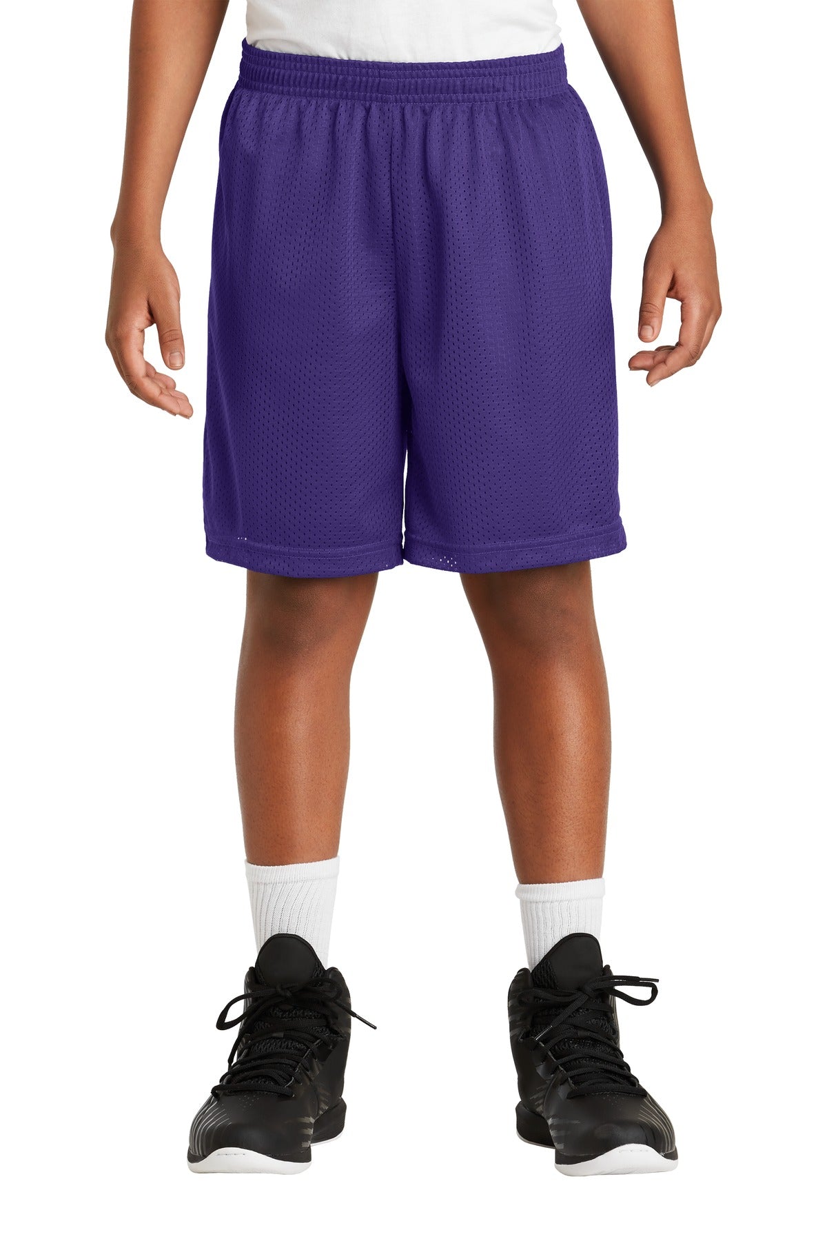 Sport-Tek Youth PosiCharge Classic Mesh Short YST510