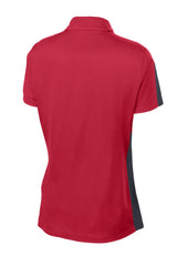 Sport-Tek Women's PosiCharge Active Textured Colorblock Polo LST695