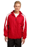 Sport-Tek Men's Fleece-Lined Colorblock Jacket
