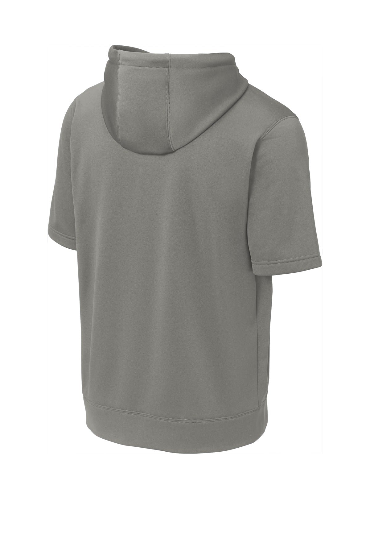 Sport-Tek Men's Sport-Wick Fleece Short Sleeve Hooded Pullover