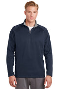 Sport-Tek Men's Sport-Wick Fleece 1/4-Zip Pullover