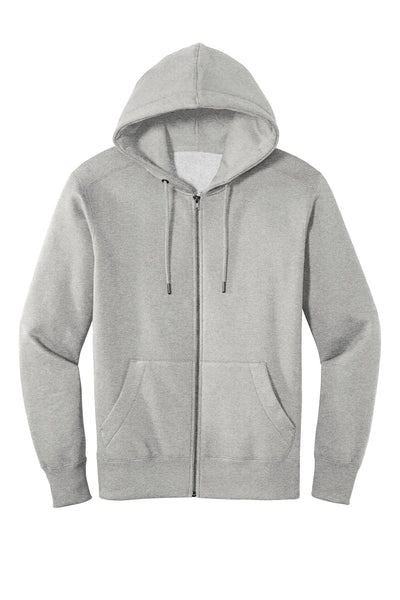 District  Perfect Weight  Fleece Full-Zip Hoodie DT1103