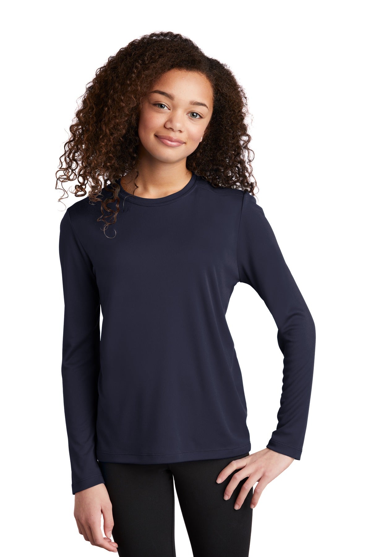Sport-Tek Youth Posi-UV Pro Long Sleeve Tee YST420IS
