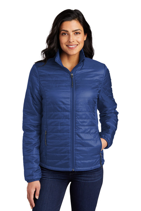 Port Authority Ladies Packable Puffy Jacket. L850 Port Authority