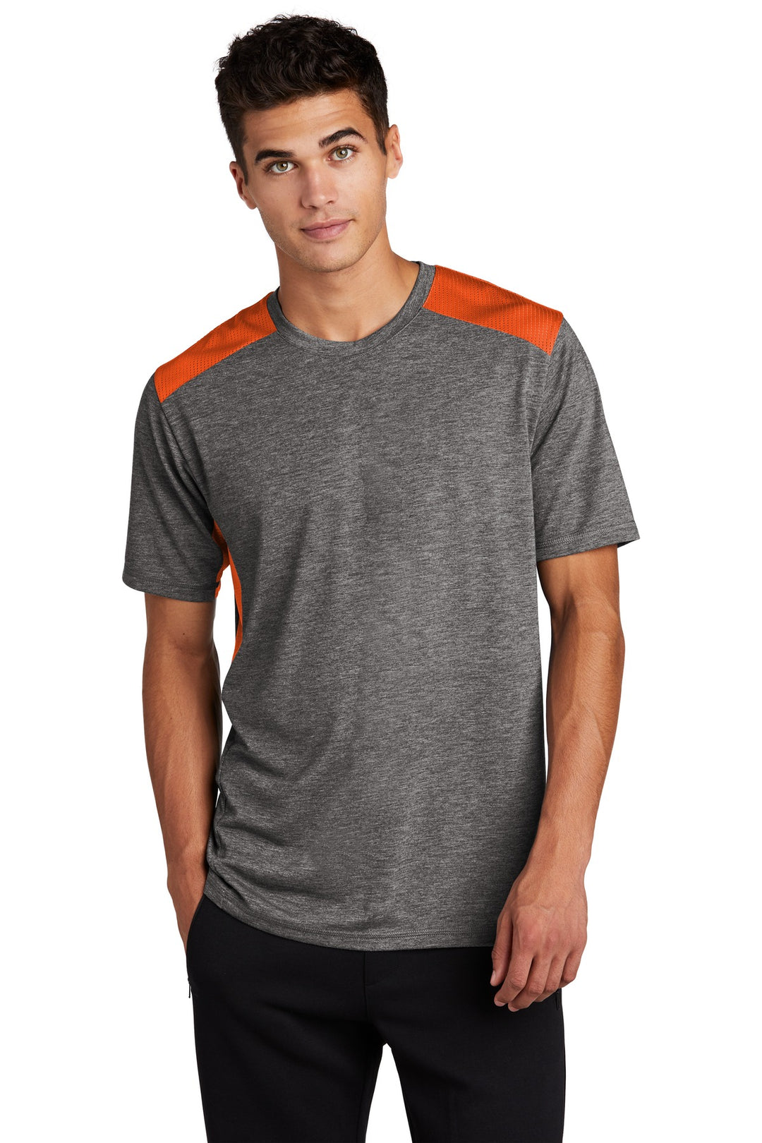 Sport-Tek Men's PosiCharge Tri-Blend Wicking Draft Tee
