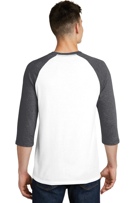 District Men's Very Important Tee 3/4-Sleeve Raglan. DT6210 District