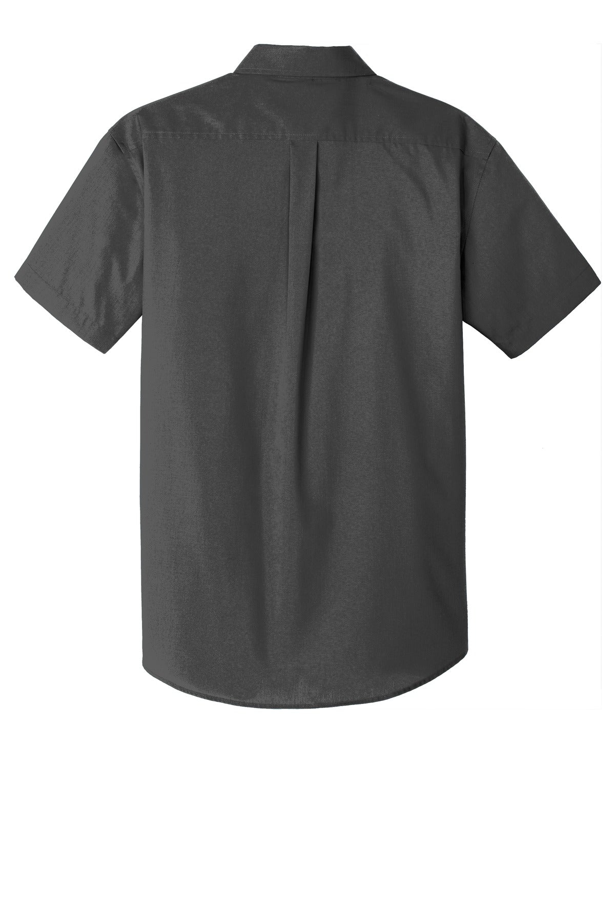 Port Authority Men's Short Sleeve Carefree Poplin Shirt. W101
