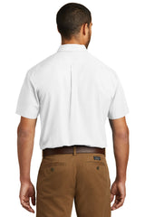 Port Authority Men's Short Sleeve Carefree Poplin Shirt. W101