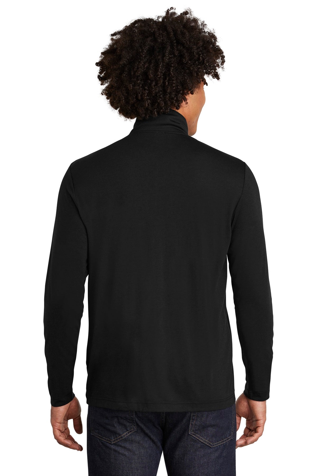 Sport-Tek Men's PosiCharge Tri-Blend Wicking 1/4-Zip Pullover ST407