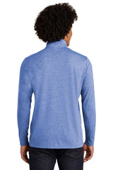 Sport-Tek Men's PosiCharge Tri-Blend Wicking 1/4-Zip Pullover ST407