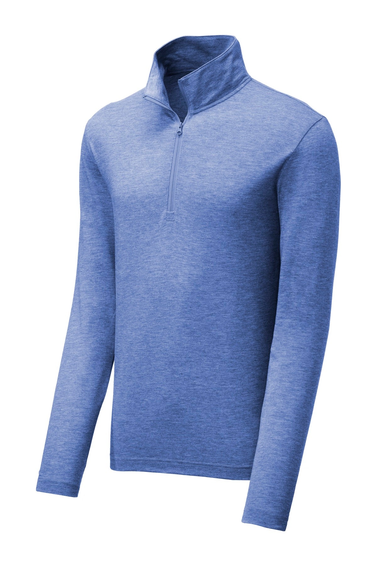 Sport-Tek Men's PosiCharge Tri-Blend Wicking 1/4-Zip Pullover ST407
