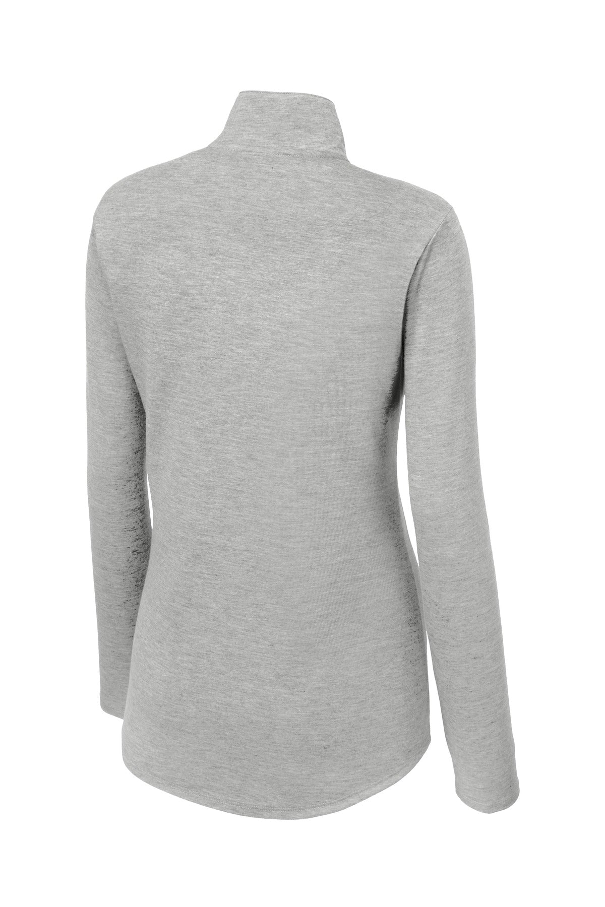 Sport-Tek Women's PosiCharge Tri-Blend Wicking 1/4-Zip Pullover. LST407