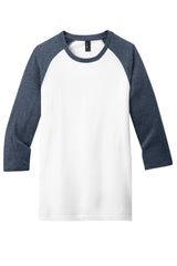 District Men's Very Important Tee 3/4-Sleeve Raglan. DT6210 District
