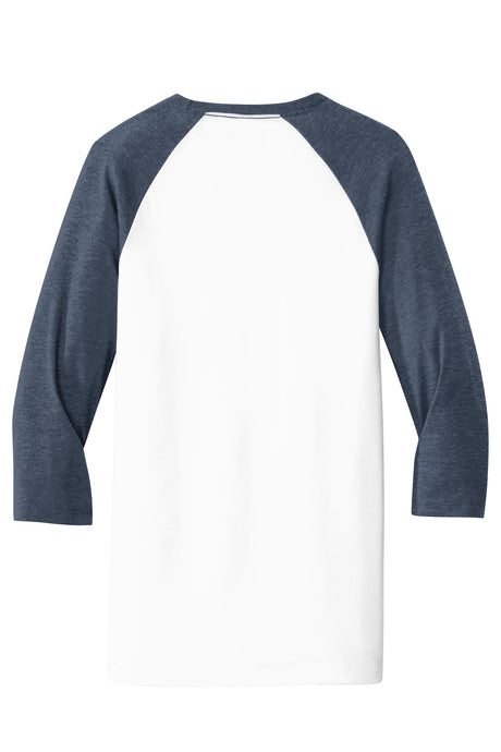 District Men's Very Important Tee 3/4-Sleeve Raglan. DT6210 District