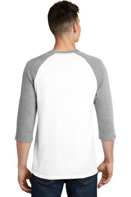 District Men's Very Important Tee 3/4-Sleeve Raglan. DT6210 District