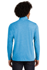 Sport-Tek Men's PosiCharge Tri-Blend Wicking 1/4-Zip Pullover ST407