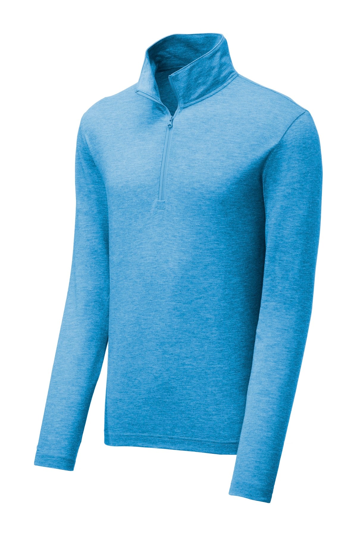 Sport-Tek Men's PosiCharge Tri-Blend Wicking 1/4-Zip Pullover ST407
