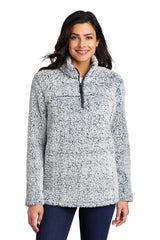Port Authority Women's Cozy 1/4-Zip Fleece Pullover L130