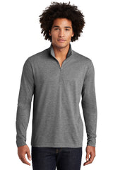 Sport-Tek Men's PosiCharge Tri-Blend Wicking 1/4-Zip Pullover ST407