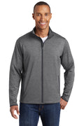 Sport-Tek Men's Sport-Wick Stretch Contrast Full-Zip Jacket