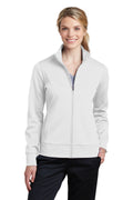 Sport-Tek Women's Sport-Wick Fleece Full-Zip Jacket