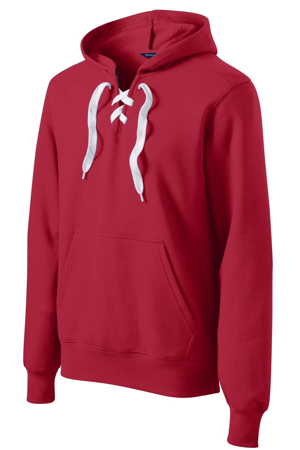Sport-Tek Men's Lace Up Pullover Hooded Sweatshirt