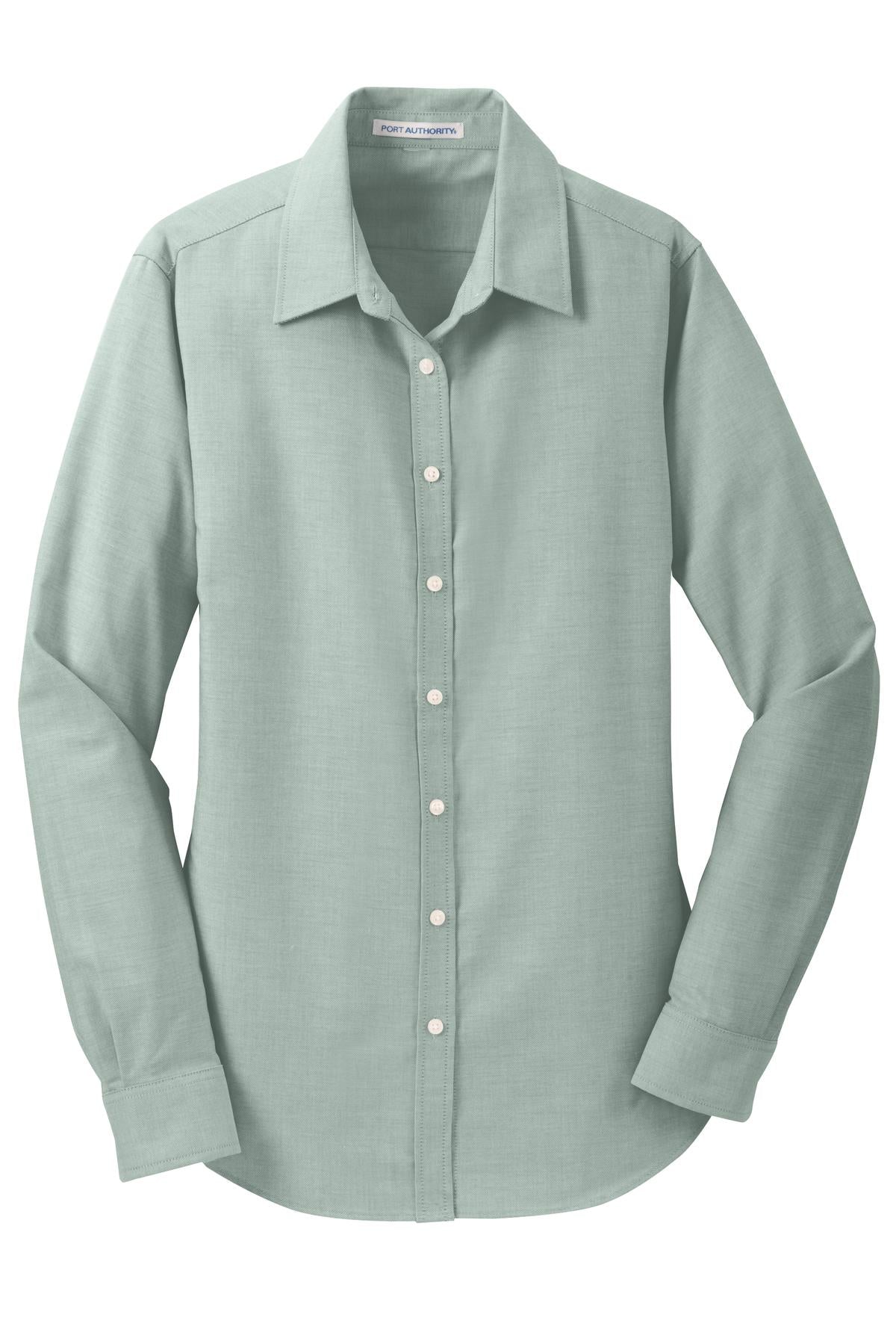 Port Authority Ladies SuperPro Oxford Shirt. L658