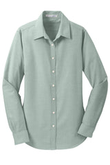 Port Authority Ladies SuperPro Oxford Shirt. L658