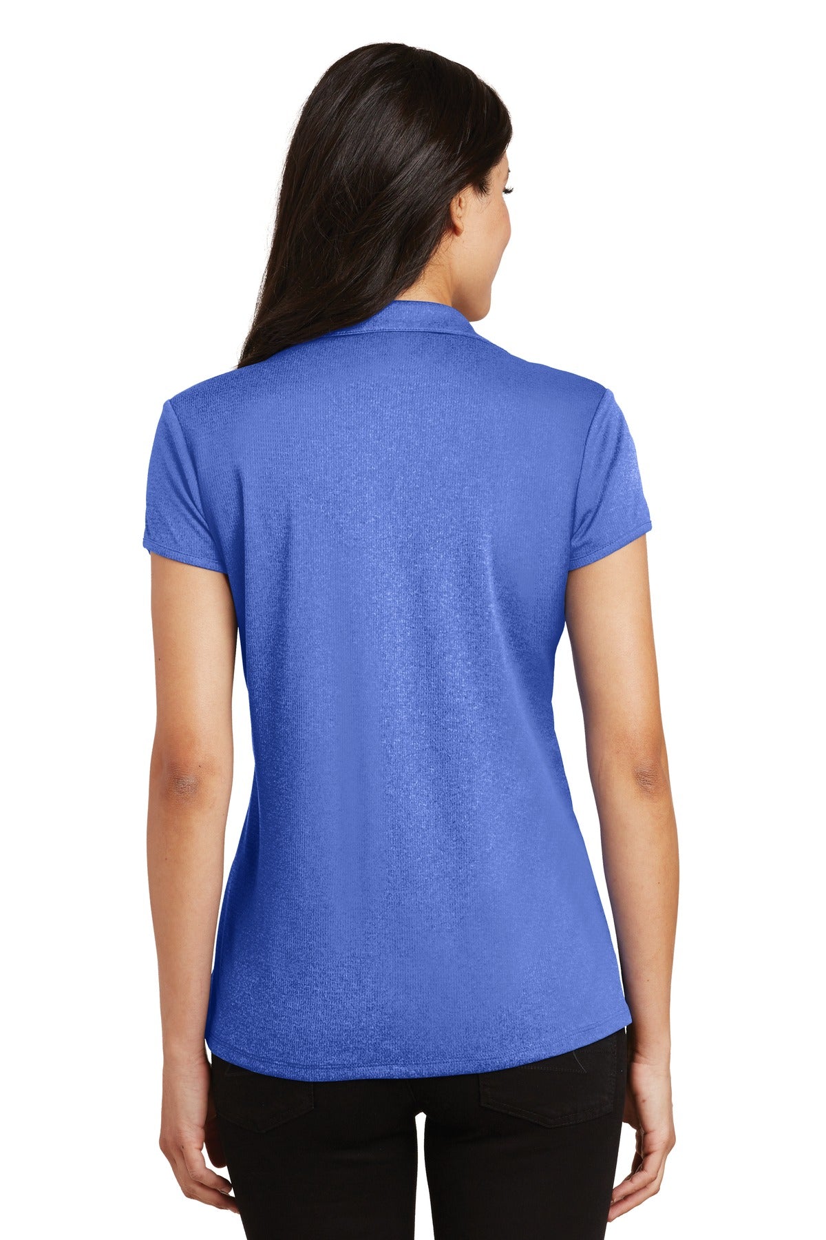Port Authority Ladies Trace Heather Polo. L576