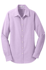 Port Authority Ladies SuperPro Oxford Shirt. L658
