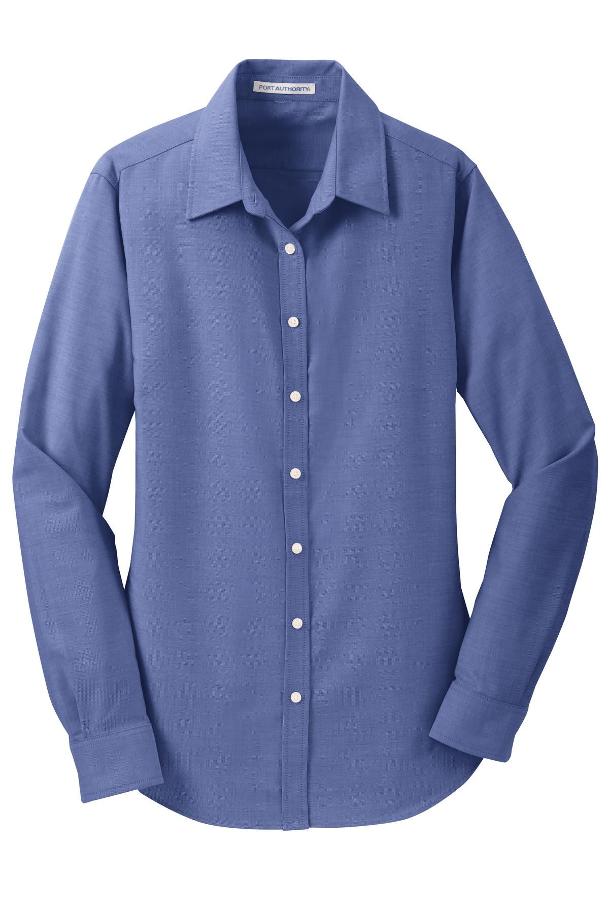 Port Authority Ladies SuperPro Oxford Shirt. L658