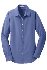 Port Authority Ladies SuperPro Oxford Shirt. L658