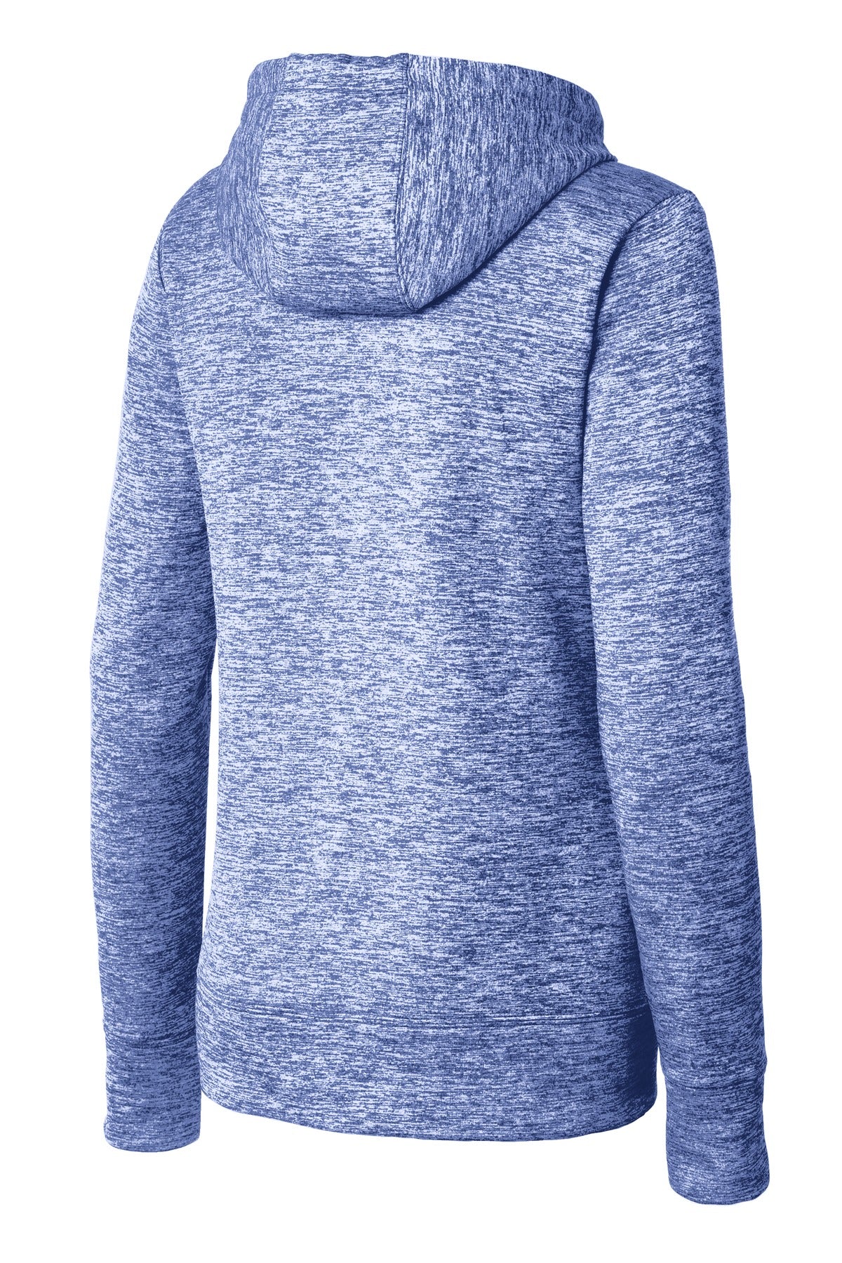 Sport-Tek Women's PosiCharge Electric Heather Fleece Hooded Pullover LST225