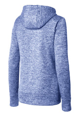 Sport-Tek Women's PosiCharge Electric Heather Fleece Hooded Pullover LST225