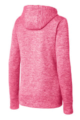 Sport-Tek Women's PosiCharge Electric Heather Fleece Hooded Pullover LST225