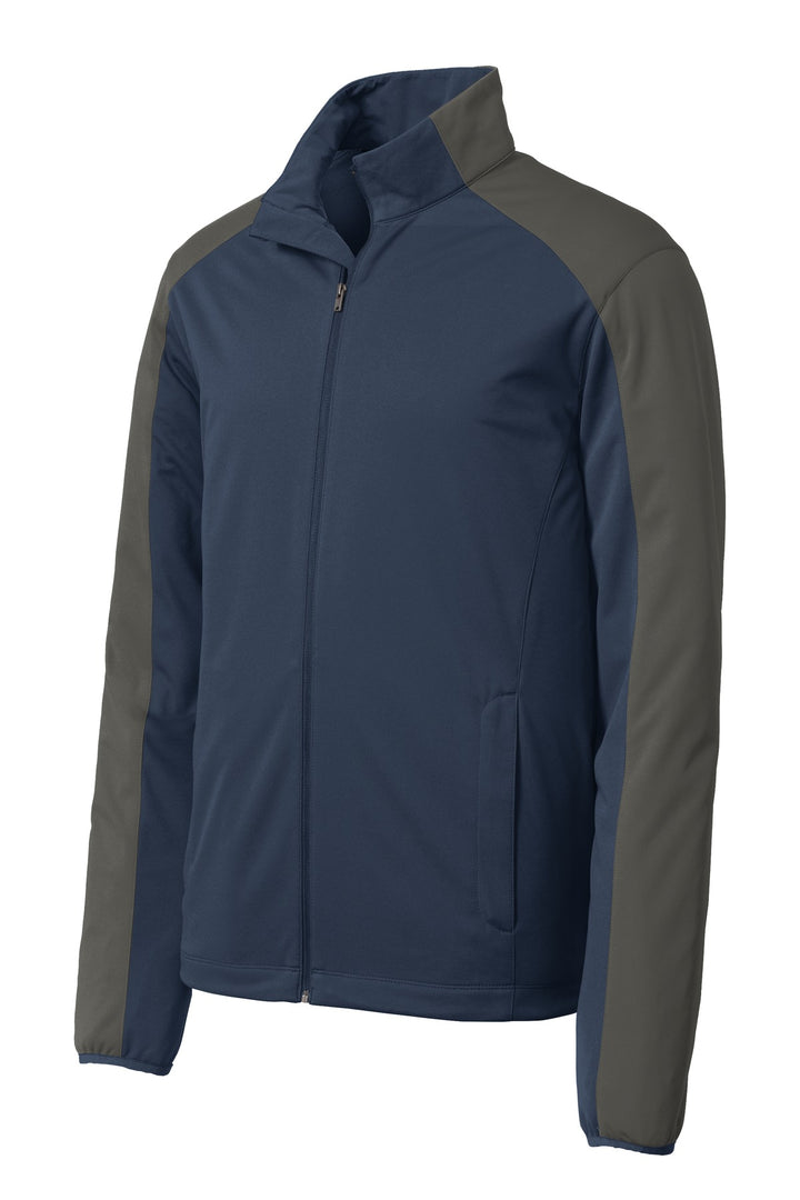 Port Authority Active Colorblock Soft Shell Jacket. J718