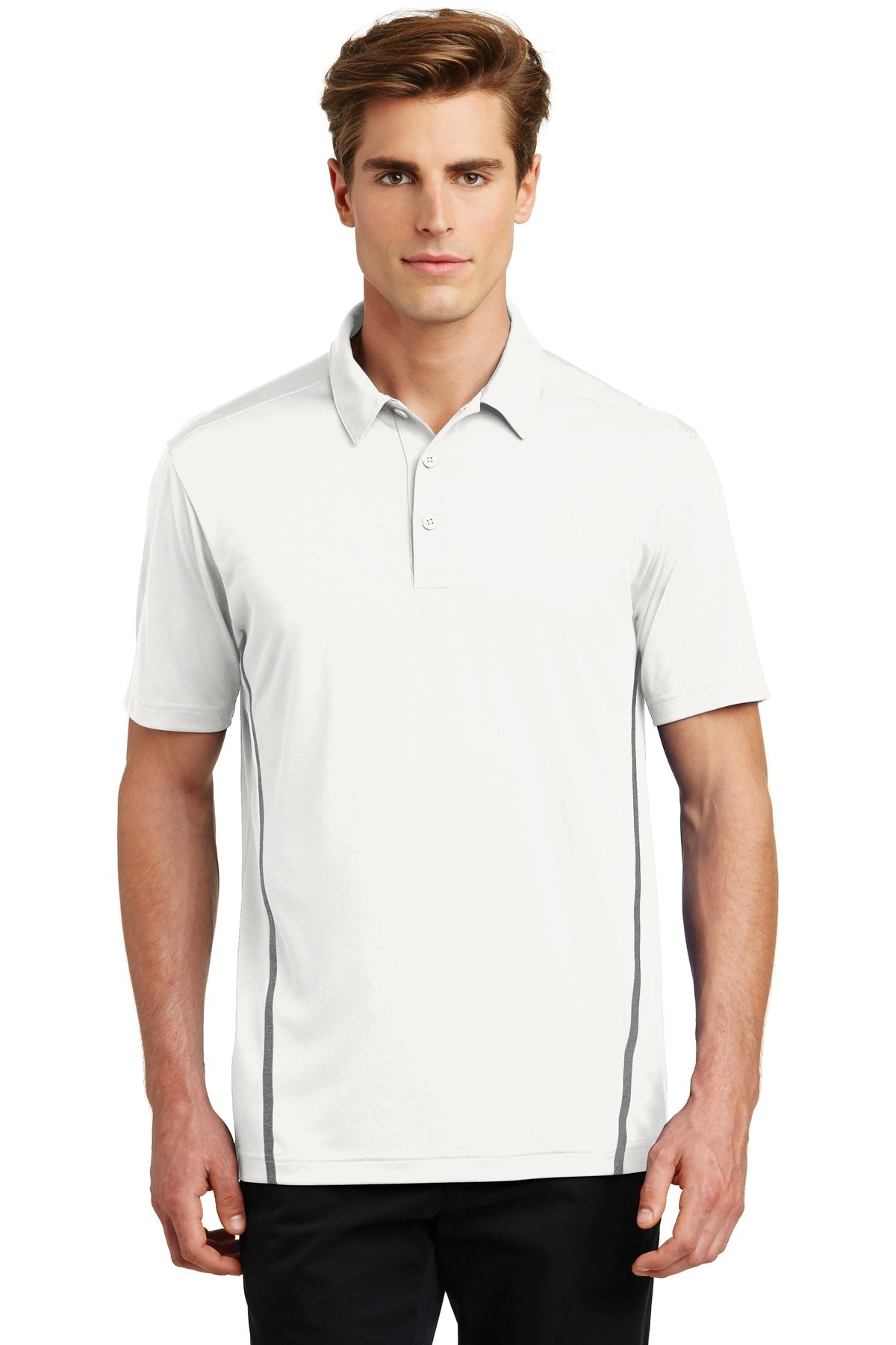 Sport-Tek Men's Contrast PosiCharge Tough Polo ST620