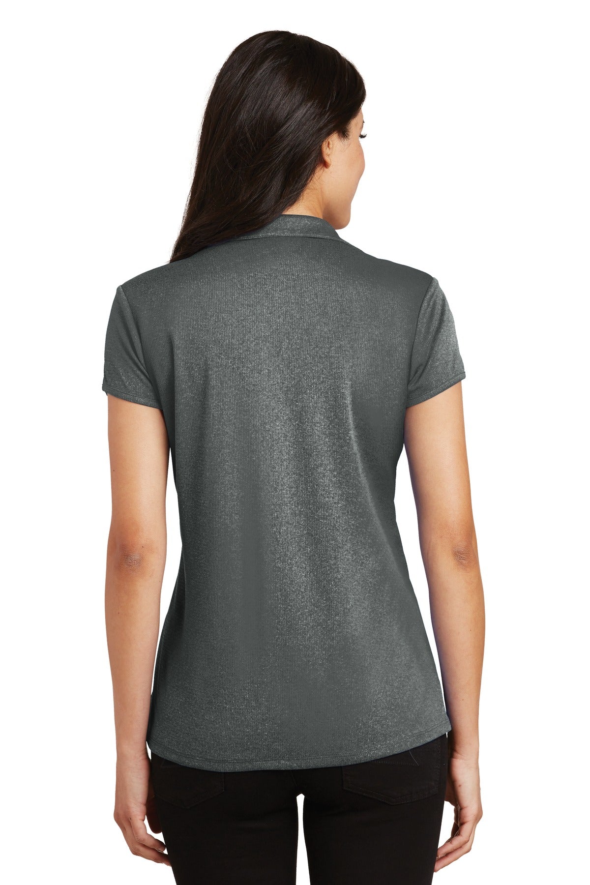 Port Authority Ladies Trace Heather Polo. L576